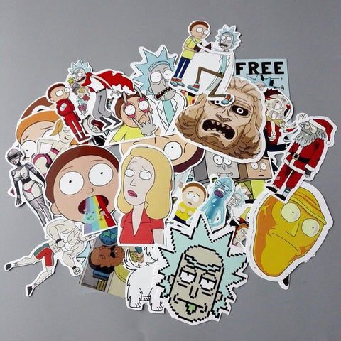 Stickers Rick et Morty