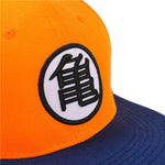 Dragon Ball Casquette Orange, Noir