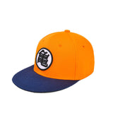 Dragon Ball Casquette Orange, Noir