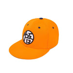 Dragon Ball Casquette Orange, Noir