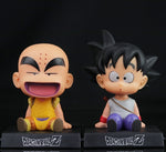 Dragon Ball Porte téléphone Goku, Krillin 12CM