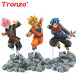 Dragon Ball Super Arc Black Goku Figurine ( Goku SSJ, Trunks, Black Goku SSJ Rosé ) 15CM