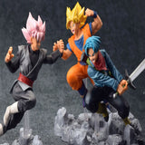 Dragon Ball Super Arc Black Goku Figurine ( Goku SSJ, Trunks, Black Goku SSJ Rosé ) 15CM