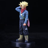 Dragon Ball Super Arc Black Goku Figurine (  Mirai Trunks Ssj, Black Goku, Mirai Trunks ) 21 CM