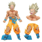 DRAGON BALL Z FIGURINE GOKU VEGETA 18CM