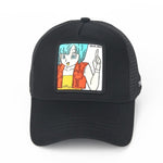 Dragon Ball Z Casquette ( goku, vegeta, gohan, bulma, satan, majin boo, freezer, tortue genial )