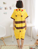 COSTUME PIKACHU UNISEXE MANCHE-COURTE
